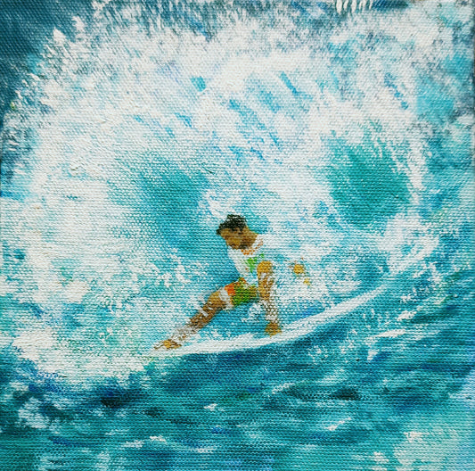 Surfing the ocean waves (Sold out)