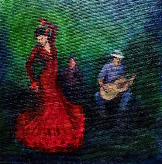 Flamenco dancers, flamenco guitar, Stage performance Media 